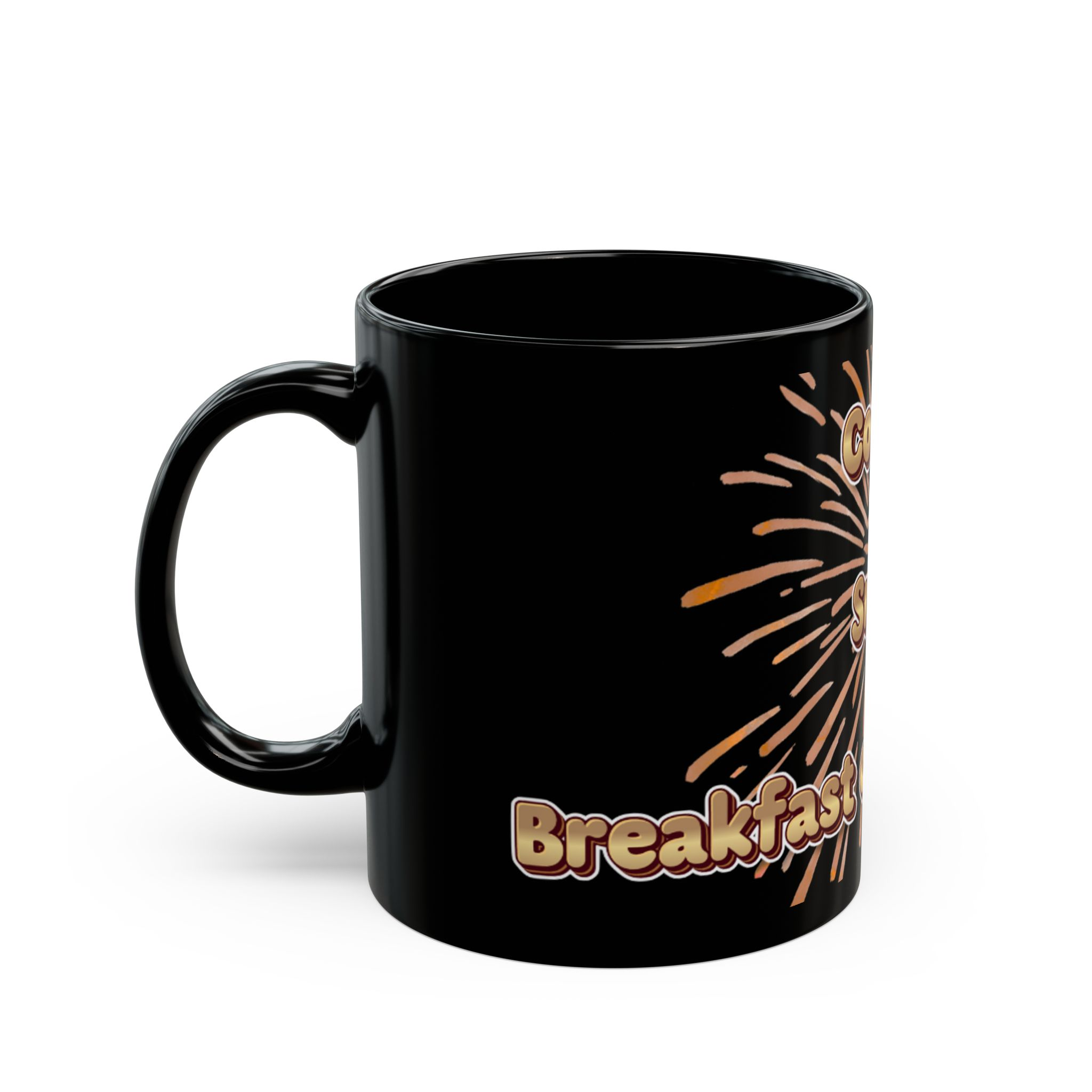 Coffee and Smut Black Mug (11oz) - Image 3
