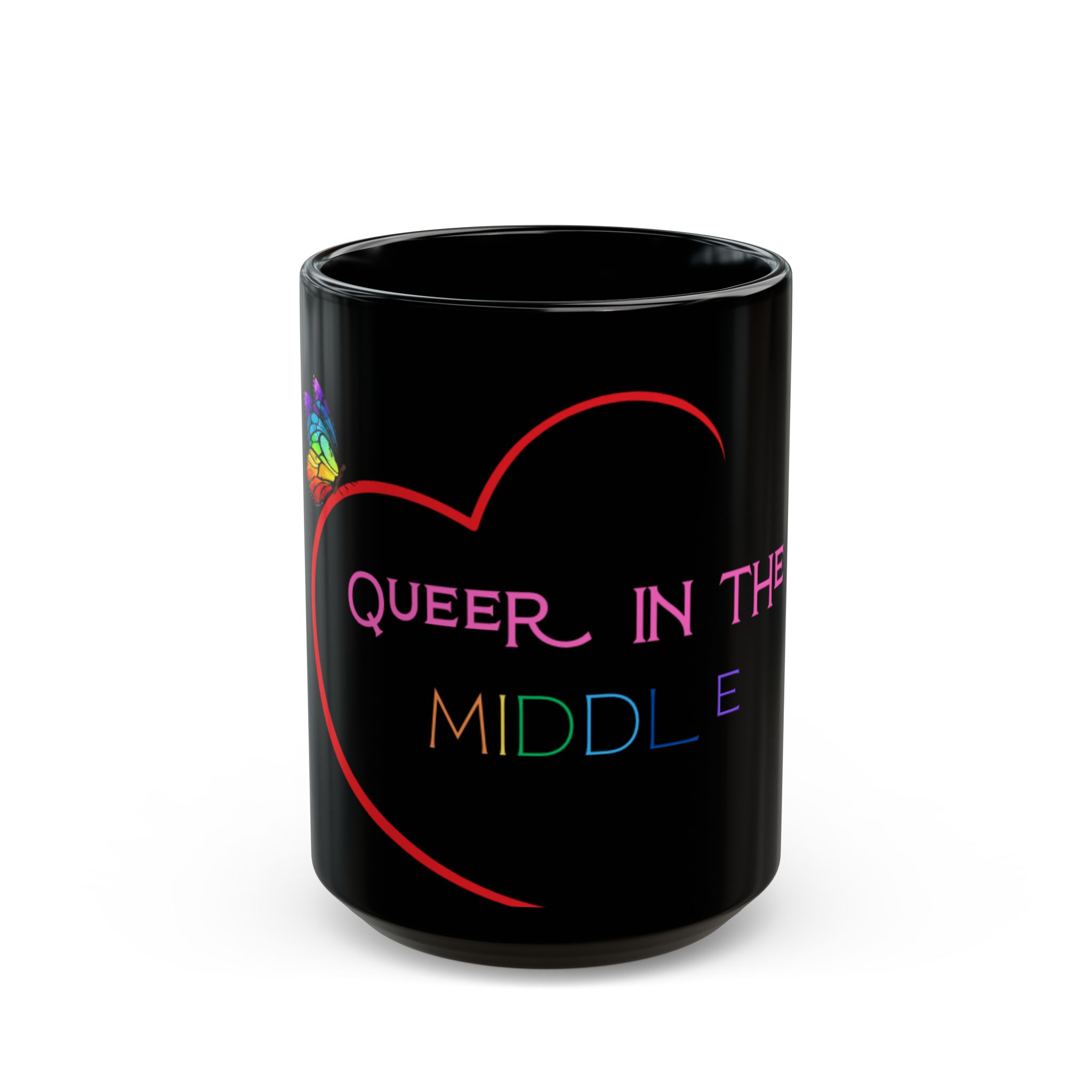 Black QITM Logo Mug (11oz, 15oz) - Image 5