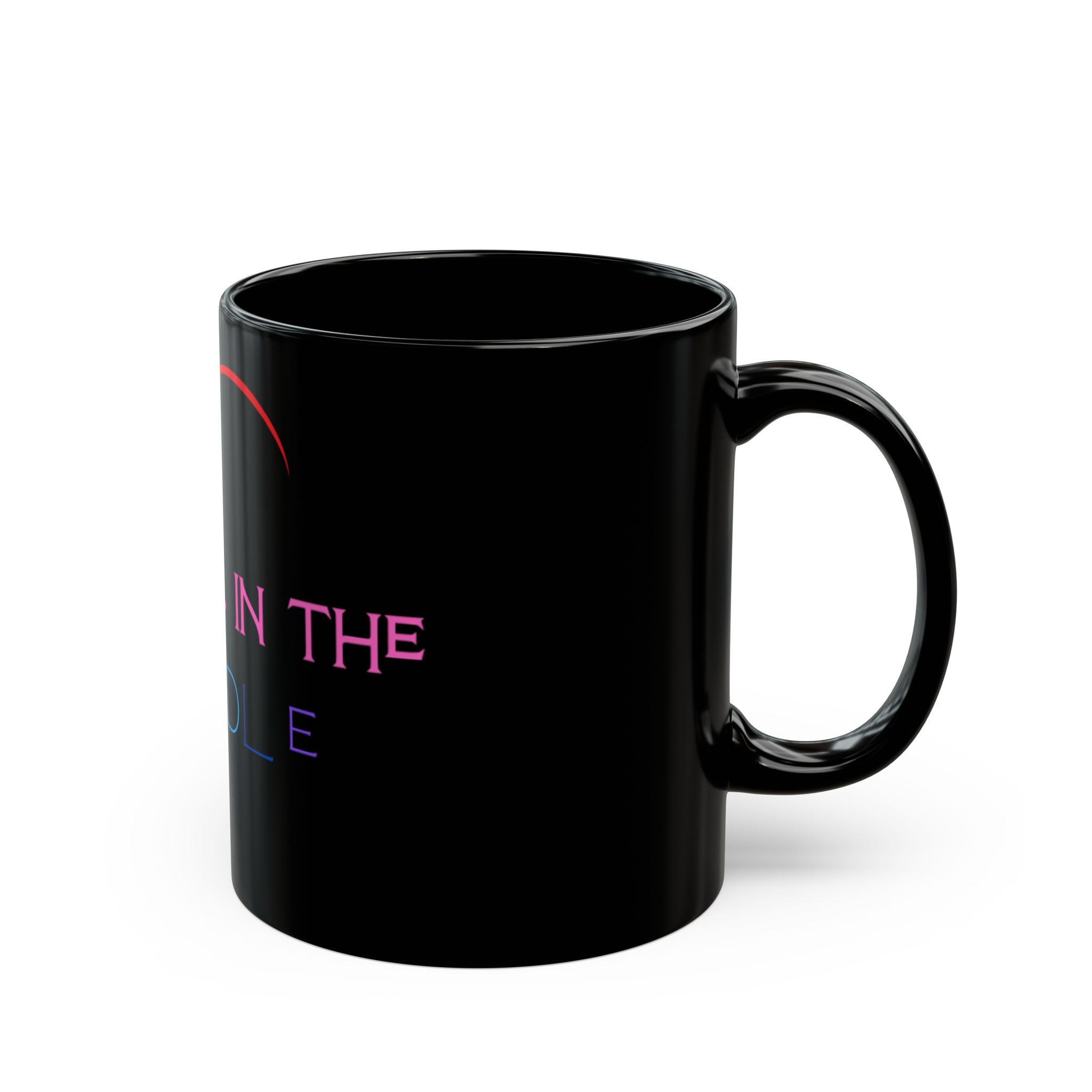 Black QITM Logo Mug (11oz, 15oz) - Image 2