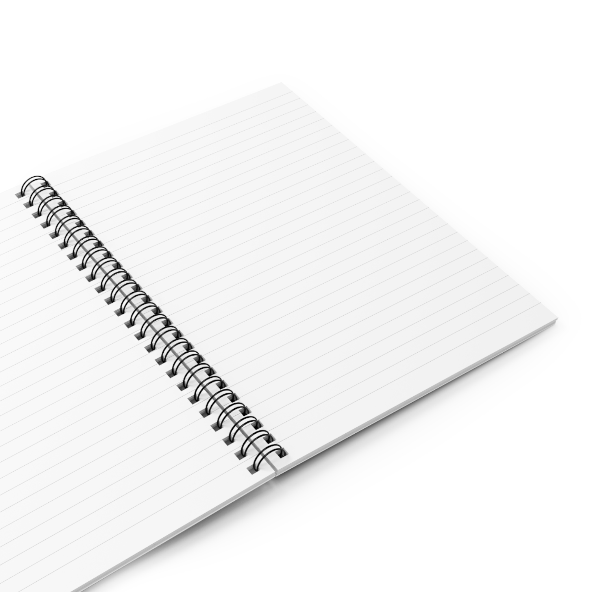 Black Logo Spiral Notebook - Ruled Line - Image 4