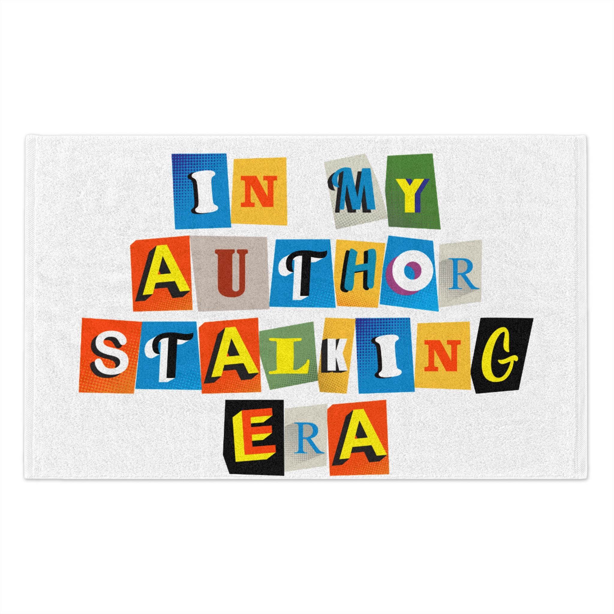 Author Stalking Era Rally Towel, 11x18 - Image 3