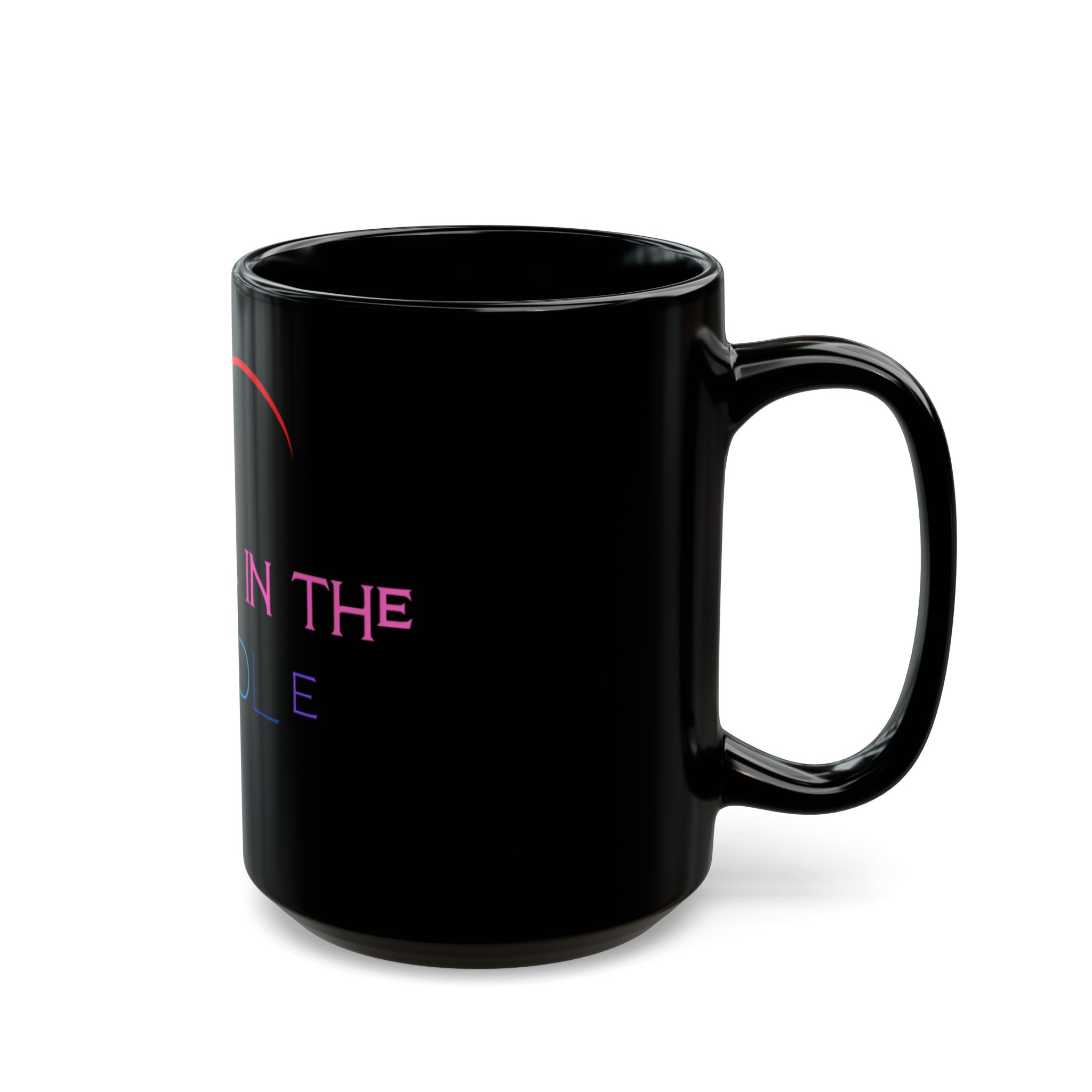 Black QITM Logo Mug (11oz, 15oz) - Image 6