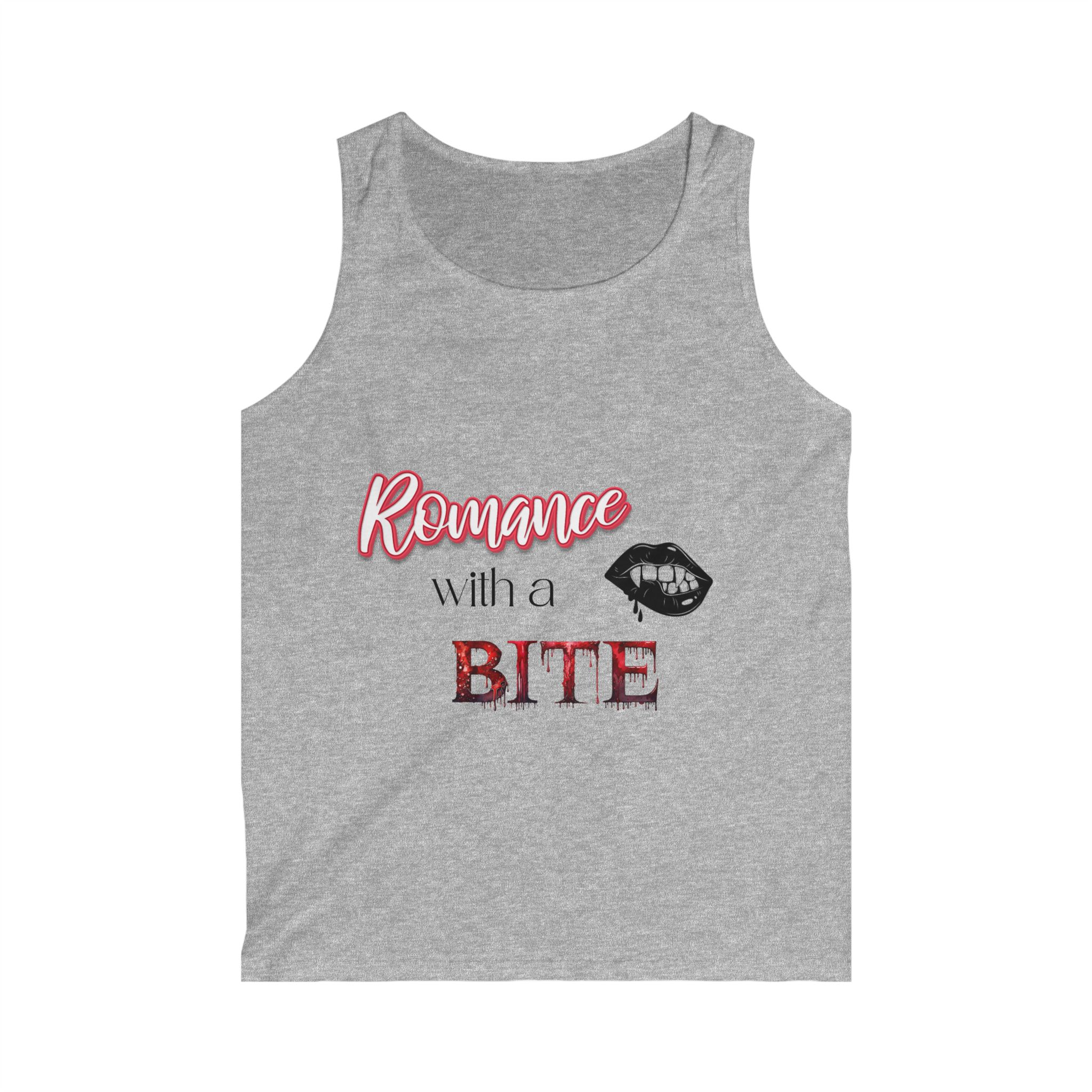 With A Bite Men's Softstyle Tank Top - Image 3