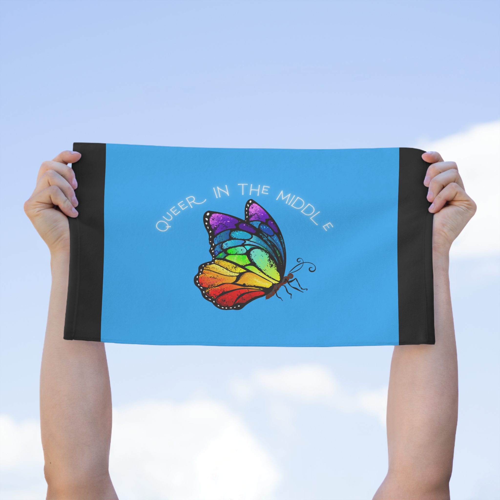 QITM Logo Rally Towel, 11x18 - Image 4