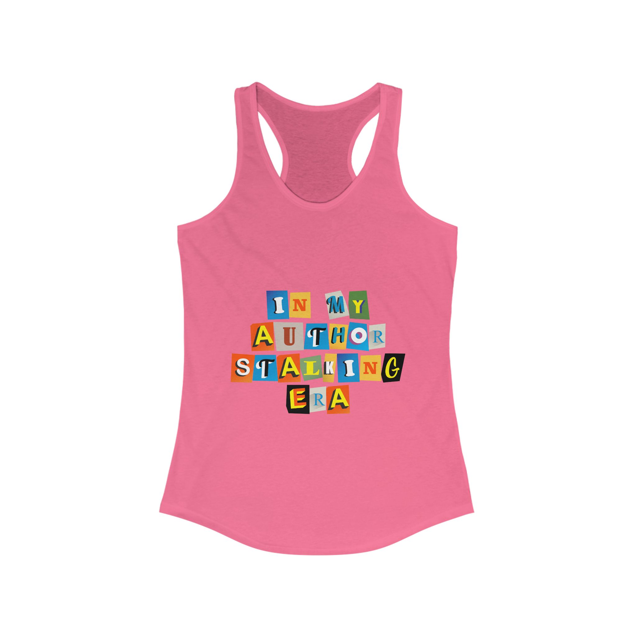 Author Stalking Era Women's Ideal Racerback Tank - Image 27