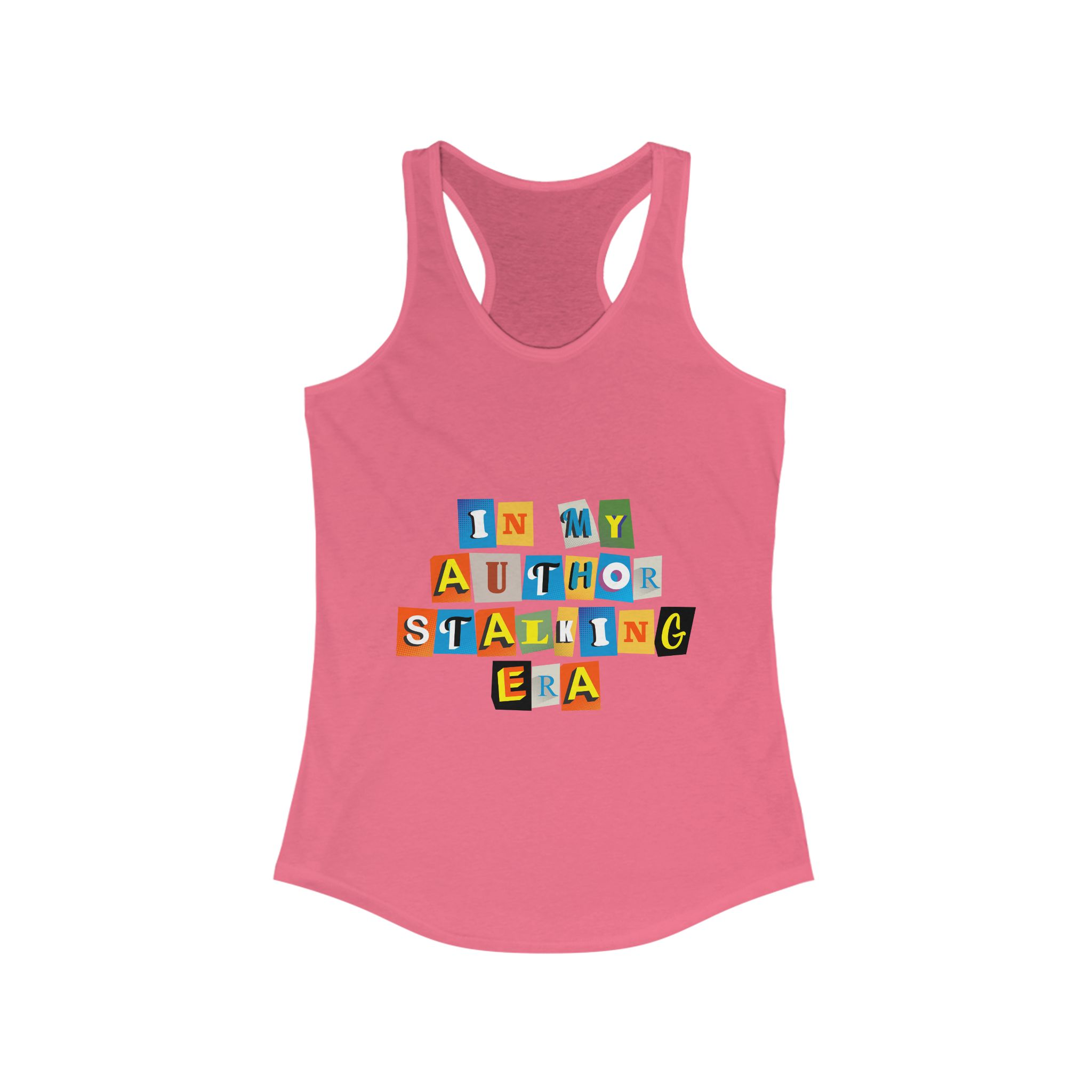 Author Stalking Era Women's Ideal Racerback Tank - Image 31