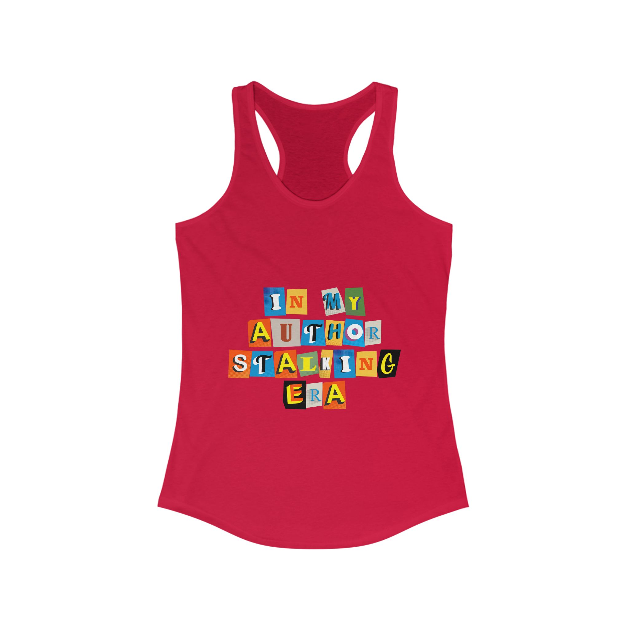 Author Stalking Era Women's Ideal Racerback Tank - Image 33