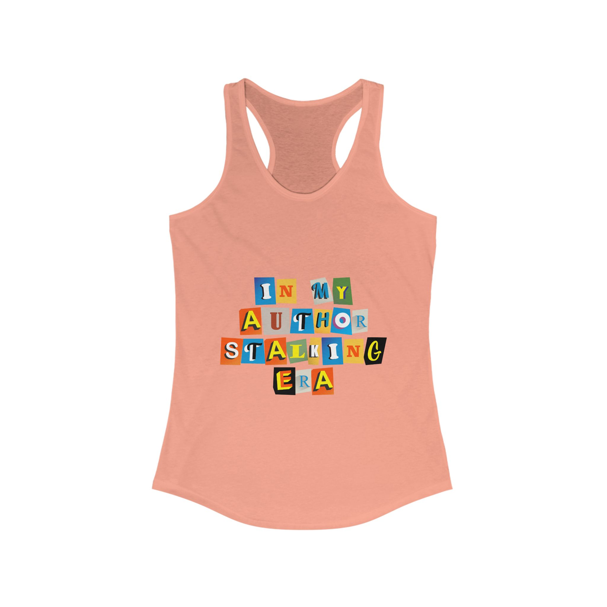 Author Stalking Era Women's Ideal Racerback Tank - Image 5