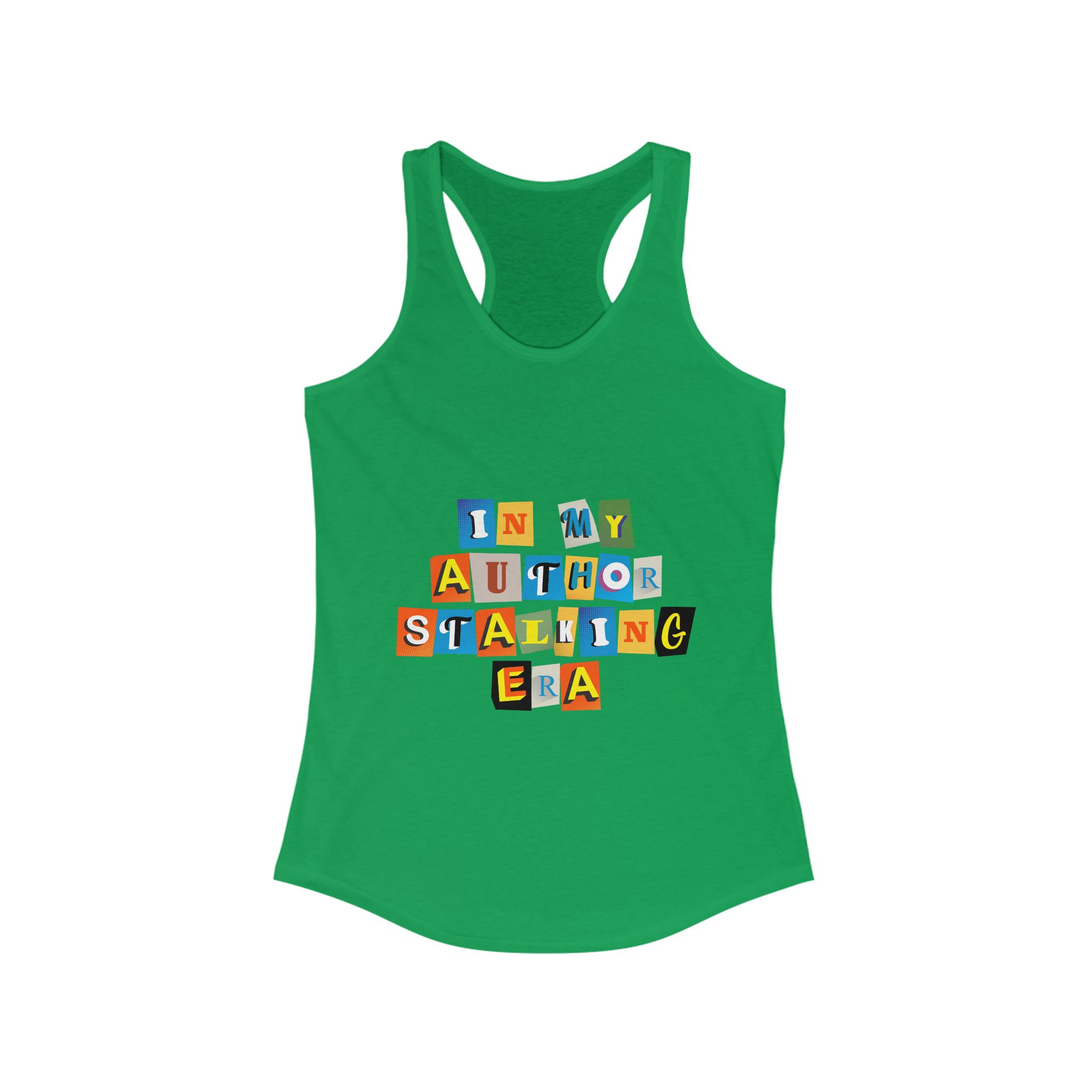 Author Stalking Era Women's Ideal Racerback Tank - Image 11