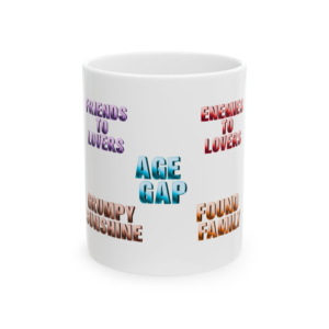 White Trope Mug, (11oz)