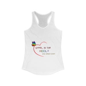 QITM Logo Women's Ideal Racerback Tank
